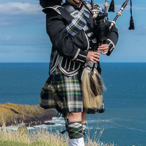 เครื่องแบบผ้าตาหมากรุกแบบคลาสสิกสำหรับวงท่อเครื่องแบบวงดนตรีวงดนตรีแบบชาวสก็อตประเพณีและมรดกทางดนตรี - Product Image 4
