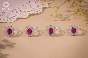 Women's Trendy Traditional <b>Silver</b> <b>Toe</b> <b>Rings</b> Fine Jewelry Collection - Product Image 2