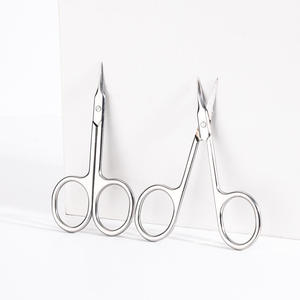 Ensemble de ciseaux chirurgicaux manuels professionnels pour iris, droits et courbes, en acier inoxydable, instrument de coupe de précision - Product Image 1