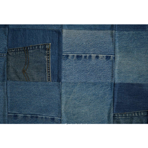Indian Supplier's Large <b>Denim</b> Patch Non-Slip Carpet for Bathroom Living Room Kitchen and Door Wool and Cotton <b>Material</b> - Product Image 3