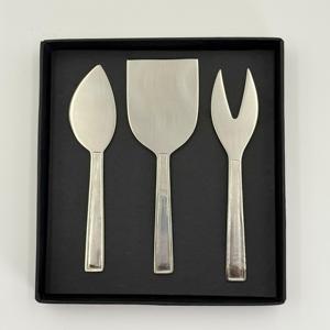 Juego de Cuchillos para Queso con Mango Plano, Juego de Cuchillos para Queso de Acero Inoxidable con Pulido Espejo para el Hogar, Restaurante, Hotel y Regalo - Product Image 6