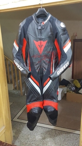 Daine ชุดแข่งรถมอเตอร์ไซด์หนังมีซิปล็อคอัตโนมัติสำหรับผู้ใหญ่ - Product Image 3