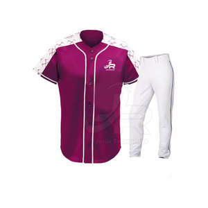 Uniforme de Béisbol de Alta Calidad para Práctica, Nuevo Diseño, Última Moda - Product Image 1