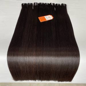 Extensiones de cabello humano Natural vietnamita Original 100%, mechones de hueso de trama recto, gran stock, calidad superior, 8-32 pulgadas - Product Image 1