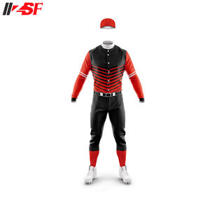 ชุดเสื้อเบสบอลระบายอากาศได้ดีชุดเสื้อเบสบอลขนาดใหญ่พิเศษ - Product Image 3