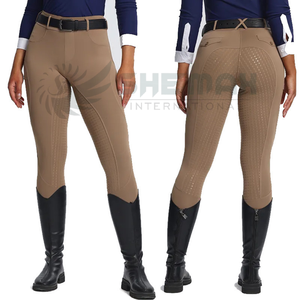 Equestrian Riding Breeches <b>Jodhpurs</b> <b>Women</b> Horse Riding Breeches Anti Slip Gripper Silicone Equestrian Breeches Leggings - Product Image 1