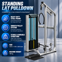 Machine à traction verticale professionnelle BN, appareil de musculation à double poulie haute-basse pour le dos, la poitrine et les triceps, qualité professionnelle