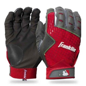 Guantes de bateo de béisbol hechos a medida de alta calidad diseño de cuero cómodo cierre de bucle de gancho Unisex duradero transpirable - Product Image 6
