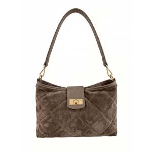Sac fourre-tout mini en cuir suédé véritable - Fabriqué en Italie - Style classique décontracté pour les soirées - Product Image 5
