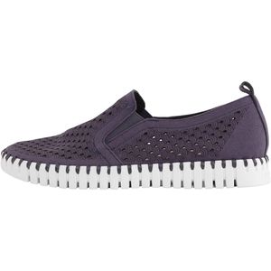 Sneaker Navy Ilse Jacobsen Taglia 10US Tulip Slip-On con Fodera Traspirante in Tessuto - Product Image 2
