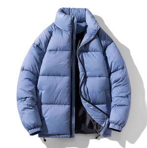 Elegante abrigo grueso para exteriores, chaqueta Parka para hombres y mujeres, logotipo personalizado, invierno frío, Puffer con procesamiento terminado - Product Image 4