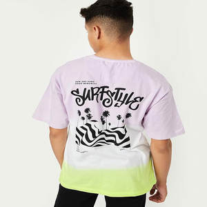 Camiseta en blanco de algodón 100% personalizada de alta calidad OEM/ODM, camiseta pesada de hombre de tendencia de cuello redondo de gran tamaño - Product Image 5