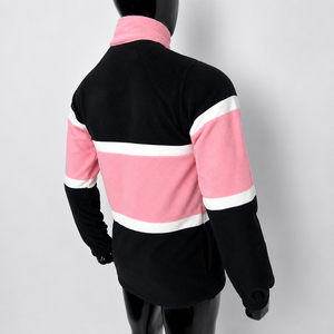 Pull en molleton à col montant et fermeture éclair quart de tour pour homme Murray Edwards, à blocs de couleur, manches longues, coupe classique, vêtement de sport décontracté et respirant - Product Image 5
