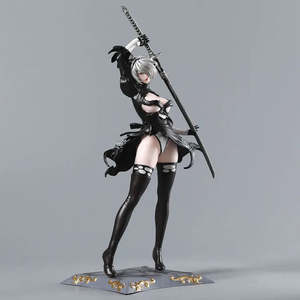 Figurine en résine et plastique NieR Automata YoRHa No.2 Type B 2B, cadeau pour filles, source d'animation japonaise, pour usage maternité - Product Image 6