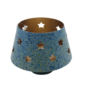 Soporte votivo de hierro redondo de nueva calidad, nuevo diseño, tarro de vela Meena negro para decoración de mesa de Navidad, hecho a mano a granel - Product Image 6