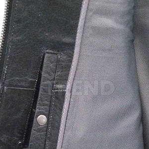 Gilet noir en faux cuir pour homme, gilet de moto hip-hop, punk, solide, noir, printemps, sans manches - Product Image 6