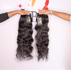 Proveedores de cabello rizado ondulado recto indio crudo de alta calidad Proveedor de cabello humano de visón crudo camboyano Paquetes de cabello crudo natural - Product Image 1