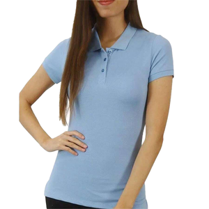 2025 Wholesale <b>Women</b> <b>Polo</b> <b>Shirt</b> 100% Cotton <b>Polo</b> <b>Shirts</b> for <b>Women</b> Collar Strip Casual Slim Fit Latest Design OEM Serviced - Product Image 6