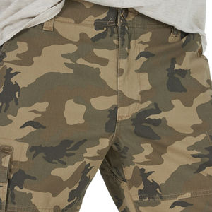 Pantalones cortos informales de algodón para hombre de alta calidad 100% lienzo patrón sólido 3D bordado cintura media cordón pantalones calientes al por mayor - Product Image 5