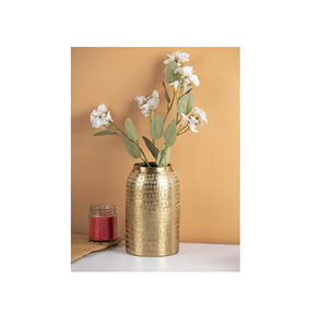 Vase à fleurs de décoration de maison et de jardin pour mariage et événement de fête Vase à fleurs en aluminium à pilier le plus vendu - Product Image 1