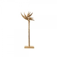 Accessoires pour la maison, décoration de luxe pour la maison, sculpture dorée en forme de feuille, décoration de bureau à domicile, ornements abstraits