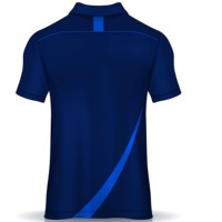 Service OEM, maillot de cricket respirant antibactérien à séchage rapide, 100% polyester, polos de sport imprimés par transfert thermique, personnalisés