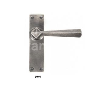 Poignée de porte de ferme noire de haute qualité avec serrure à clé poignée de porte élégante pour maison hôtel Villa décor de salle de bain - Product Image 6