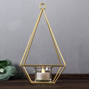 New Wholesale Decorative Mini Artificial Pyramid Shape Set of 2 Pcs <b>Geometric</b> <b>Terrarium</b> Clear Glass Black for Wedding Decoration - Product Image 3