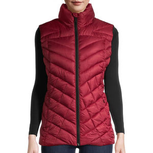 Nuevo chaleco acolchado sin mangas cálido de Invierno para mujer en color personalizado, chaleco acolchado ligero de corte regular a precios competitivos - Product Image 1