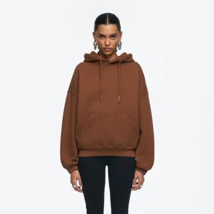 Vêtements de mode pour femmes, sweats à capuche surdimensionnés, sweats à capuche courts, pulls en coton, sweats à capuche personnalisés avec logo, sweats à capuche pour femmes en gros - Product Image 2