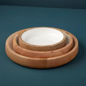 Assiette en bois de manguier - Product Image 6