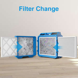 Ventes d'usine : Purificateur d'air industriel et commercial 750 CFM avec filtre HEPA pour la restauration - Product Image 5