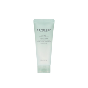 TheFaceShop hữu cơ cây trà Gel Kem Sữa rửa mặt hàng ngày bọt cho da nhờn/Khô Nhạy Cảm lỗ chân lông điều trị mụn trứng cá Vegan Peptide OEM - Product Image 1