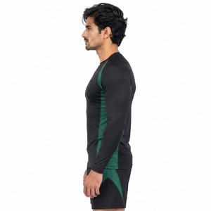 Camiseta Deportiva de Manga Larga para Hombre, Compresión, Entrenamiento, Fitness, Running, Ciclismo, Surf, Gimnasio - Product Image 5