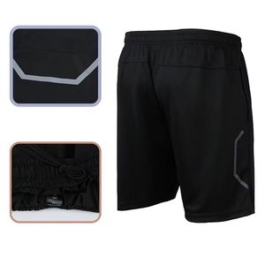 Shorts de sport pour hommes 2025 à séchage rapide, confortables et respirants, avec logo personnalisé, grande taille, taille basse, tricot tissé - Product Image 4