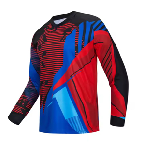 Ensemble d'uniformes de course de motocross de qualité supérieure Conception personnalisée Motocross Downhill Dirt Bike Pantalon Mx Mtb Bmx Mesh Jersey Blank - Product Image 3