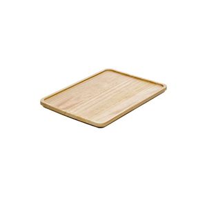 Plateau ovale en bambou de style campagnard pour collations et desserts, plat ovale pour l'affichage et le service dans les hôtels, assiettes à dîner pour les restaurants - Product Image 4
