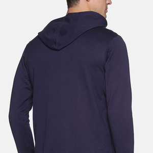 Sweat à capuche déchiré pour homme, coupe-vent, écologique, séchage rapide, couleur unie, logo personnalisé, idéal pour l'hiver – Vente directe usine, prix raisonnable - Product Image 4
