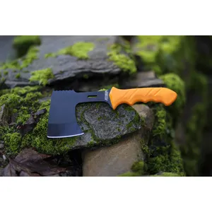 Kamping Axe Survival Small Ax untuk Outdoor desain baru grosir Camper Axes Steel awet terbaik Mini Chopper dibuat di Turki 2024