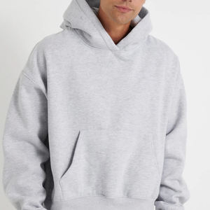Proveedor directo de fábrica, sudaderas con capucha para hombre hechas a medida, la última Sudadera con capucha de gran tamaño para hombre de moda para ropa informal - Product Image 3