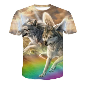 Impression par sublimation personnalisée 100% polyester Tshirt Fashion T-Shirt Men Plane T Shirt pour hommes - Product Image 4