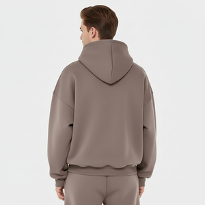 Sudadera con Capucha Unisex de Diseño Nuevo, Estilo Holgado con Hombros Caídos, Tejido French Terry, Absorbe la Humedad, 100% Algodón, Gruesa y de Alta Calidad para Invierno - Product Image 6