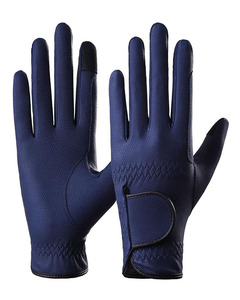 Gants d'équitation équestres professionnels gants d'équitation personnalisés en cuir synthétique pour hommes 2024 conception personnalisée - Product Image 5