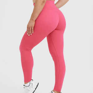 Taille haute sans couture femmes Leggings de gymnastique Fitness Sport porte prix de gros jambières d'exercices Yoga collants de course pantalon - Product Image 2
