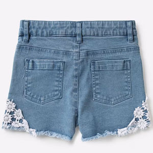 Shorts de Mezclilla para Mujer, Estilo Lavado Ácido, Simples, de Primera Calidad, por Maven Togs - Product Image 5
