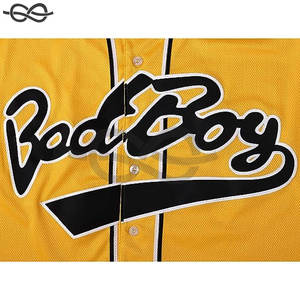 Precio al por mayor de manga corta hombres uniforme de béisbol de impresión personalizada de cuello redondo nueva camiseta de béisbol de color personalizado sublimado - Product Image 4