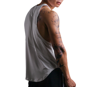 Camiseta sin Mangas de Secado Rápido de Alta Calidad para Hombre, Personalizada, con Degradado, para Gimnasio, Deporte, Poliéster, para Entrenamiento - Product Image 2