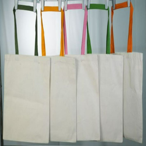 Bolso de hombro de lona suave de alta calidad para mujer, bolso grande para compras, libros para estudiantes, billetera de tela de algodón para niñas - Product Image 1