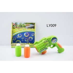 SPACE <b>GUN</b> <b>Bubble</b> <b>Machine</b> with Light 18PC/CS Model LY009 - Product Image 1