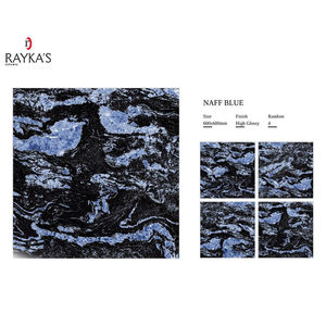 Carreaux de porcelaine de qualité supérieure finition haute brillance 600x600mm carreaux vitrifiés numériques d'Inde - Product Image 5